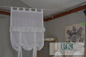 FIRANA SZARFA ROLETKA shabby FALBANKA szelki kropki