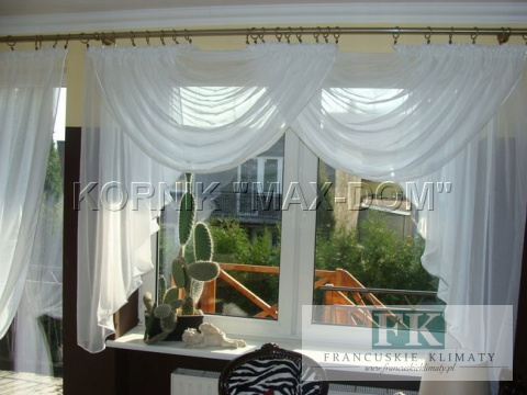 CUDO! H Frana KPL BALKON,TARAS BIEL ECRU kresz