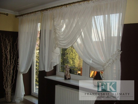 *NEW!! firany BALKONOWE lewa prawa KRESZ biel,ecru