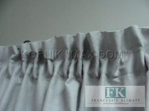 *VINTAGE SHABBY KPL lambrekin boki szarfa koronka