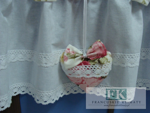 Zazdrostka szelki prowansja BAWEŁNA KWIATY SERCE