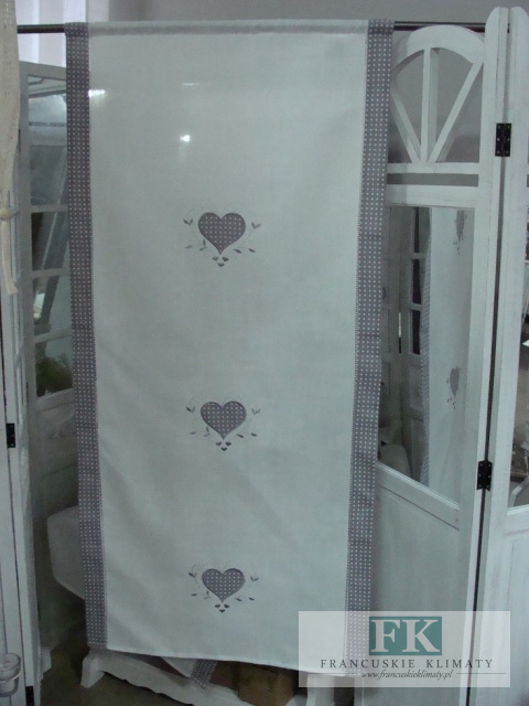 *PANEL BOK EKRAN serce babcine robótki 70/150 natu