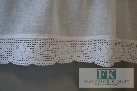 Zazdrostka zazdroska RÓŻA 30 cm PROWANSJA NATURA LEN