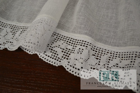 Zazdrostka zazdroska RÓŻA 30 cm PROWANSJA NATURA LEN