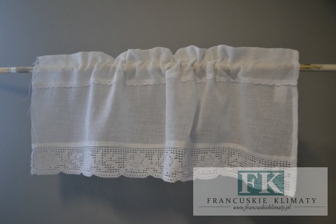 Zazdrostka zazdroska RÓŻA 30 cm PROWANSJA NATURA LEN