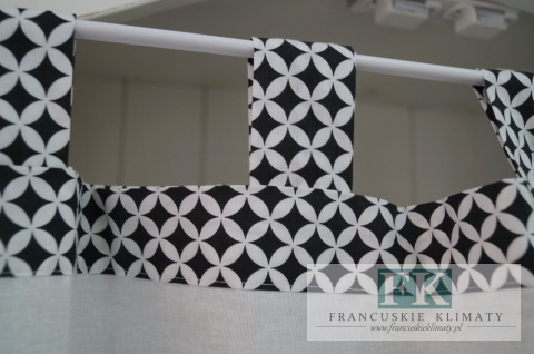 ZAZDROSTKA ZAZDROSKA NA SZELKACH , BAWEŁNA 100% WYS 60 CM , MAROKO CZARNE