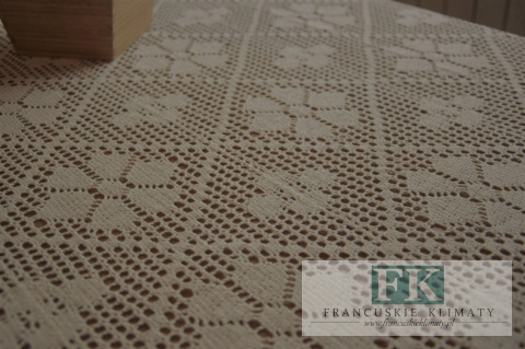 OBRUS NICIANY 90 / 160 CM , 100 % BAWEŁNA tkany klockowo SZYDEŁKOWY OBRUS NICIANY 90 / 160 CM , 100 % BAWEŁNA tkany klockowo SZYDEŁKOWY