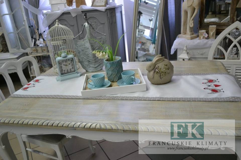 PRZEPIĘKNY WIELKANOCNY BIEŻNIK 40X170 KURKI PROWANSJA