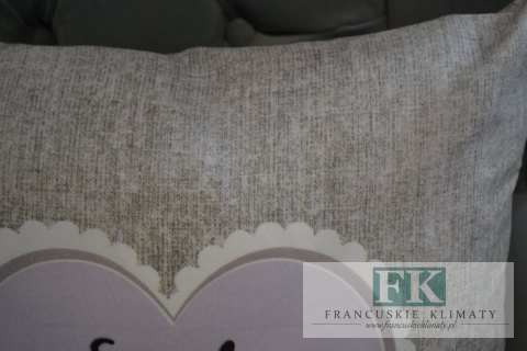 PASTELOWA POSZEWKA 40X40 STYL FRANCUSKI SHABBY PROWANSJA