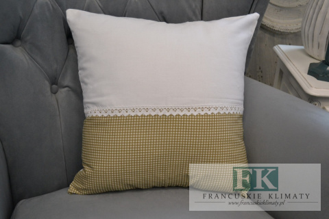 POSZEWKA DEKORACYJNA 40X40 STYL PROWANSALSKI SHABBY