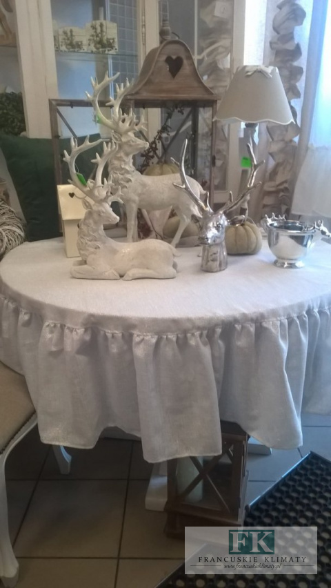 kolory !OBRUS OKRĄGŁY FALBANY FI 185 z falbanami GLAMOUR GLANS kolory !OBRUS OKRĄGŁY FALBANY FI 185 z falbanami GLAMOUR GLANS