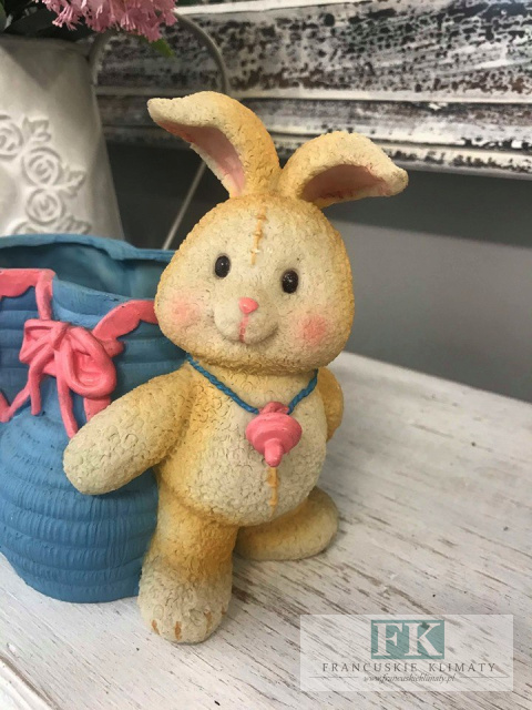 FIGURA POJEMNIK KRÓLIK 15 CM zając