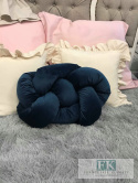 PODUSZKA SUPEŁ velvet PLUSZ PRECEL KNOT PILLOW