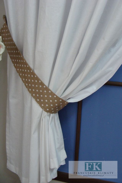 KPL .ZASŁON 2 SZT 140/160 BAWEŁNA PROWANSJA , SHABBY CHIC , RTETRO , VINTAGE