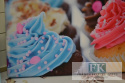 OBRAZ NA PŁÓTNIE 30X50 MUFFINKI BABECZKI
