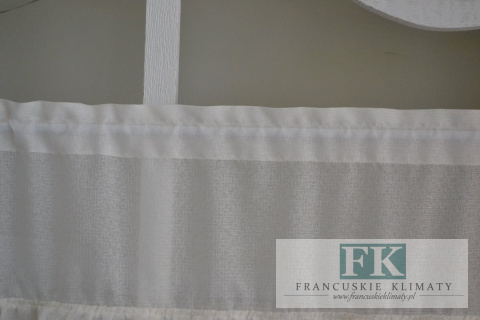 ZAZDROSTKA 2 FALBANY , BATYST , ETAMINA KORONKA , W STYLU RETRO , VINTAGE , PROWENSALSKIM , FRANCUSKIM , SHABBY