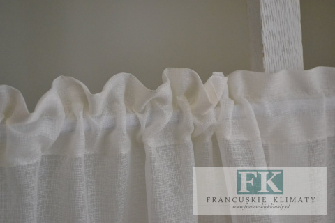 ZAZDROSTKA 2 FALBANY , BATYST , ETAMINA KORONKA , W STYLU RETRO , VINTAGE , PROWENSALSKIM , FRANCUSKIM , SHABBY