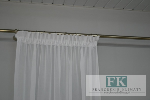 PROWANSJA FIRANA BOK FALBANY retro vintage BATYST 140/250 CM