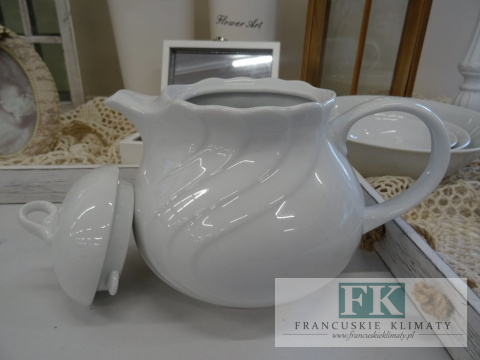 KOLEKCJA FALBANKA CZAJNIK poj. 1,1l. styl francuski, shabby, vintage