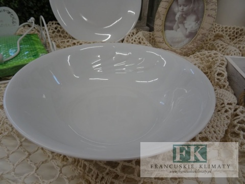 KOLEKCJA FALBANKA SALATERKA śr. 23 cm styl francuski, shabby, vintage