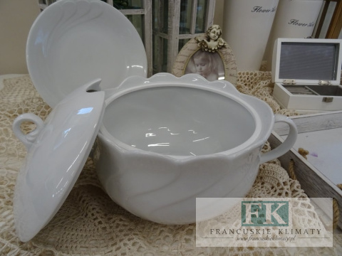 KOLEKCJA FALBANKA WAZA poj. 2,5l. styl francuski, shabby, vintage