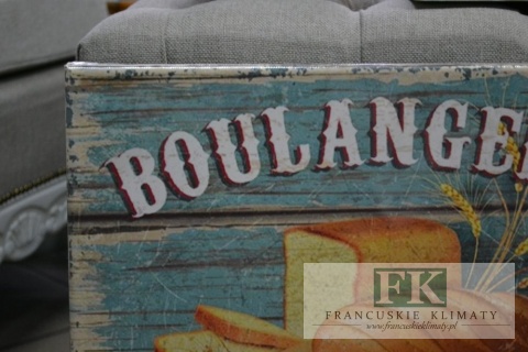 OBRAZ NA PŁÓTNIE PIECZYWO 45X45 VINTAGE FRANCJA