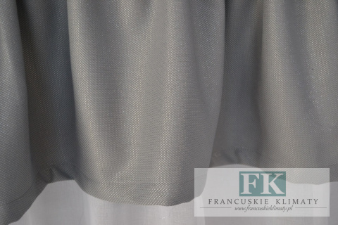 FIRANA 280/90 LAMBREKIN DWUWARSTWOWY SZARY BŁYSK BATYST BIEL GLAMOUR
