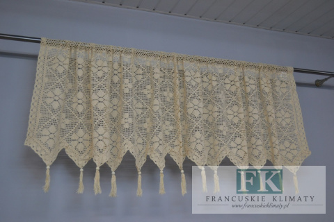 ZAZDROSTKA SZYDĘŁKOWA 60/250 NATURALNA , KREM