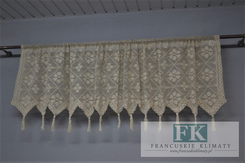 ZAZDROSTKA SZYDĘŁKOWA 60/250 NATURALNA , KREM