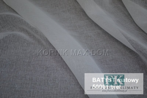 FIRANA BOK FALBANY PIONOWE , BATYST W STYLU PROWENSALSKIM , FRANCUSKIM , SHABBY