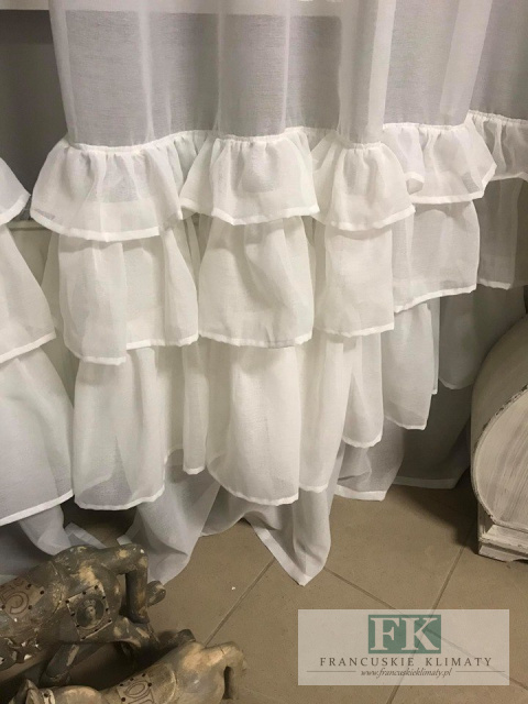 FIRANA 250X235 FALBANY GÓRA DÓŁ STYL VINTAGE FRANCUSKI