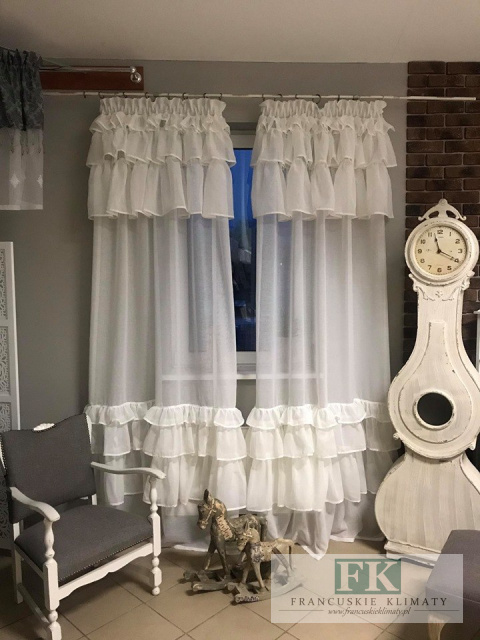 FIRANA 250X235 FALBANY GÓRA DÓŁ STYL VINTAGE FRANCUSKI
