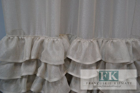 PROWANSJA FIRANA BOK 10 FALBAN FALBANY retro vintage 140/250 cm