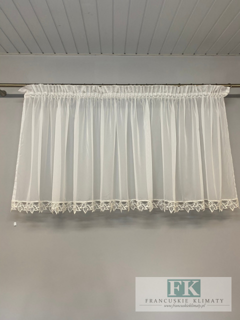 FIRANKA 330X90 WOAL LIŚCIE GIPIURA FRANCJA PROWANSJA