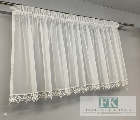 FIRANKA 330X90 WOAL LIŚCIE GIPIURA FRANCJA PROWANSJA