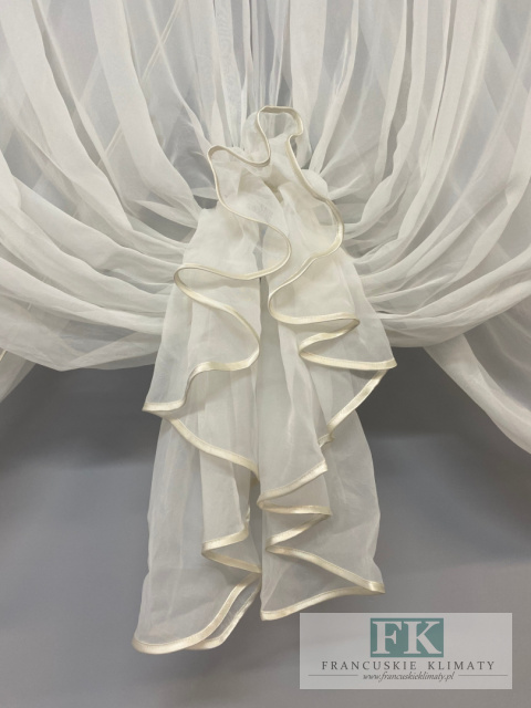 FIRANKA ŁABĘDŹ KRESZ 450X160 KREM LAMÓWKA