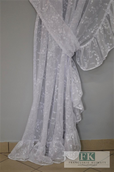 FIRANA LAMBREKIN ROSAURA FALBANY W KWIATKI W STYLU PROWENSALSKIM , RETRO , VINTAGE , FRANCUSKIM , SHABBY