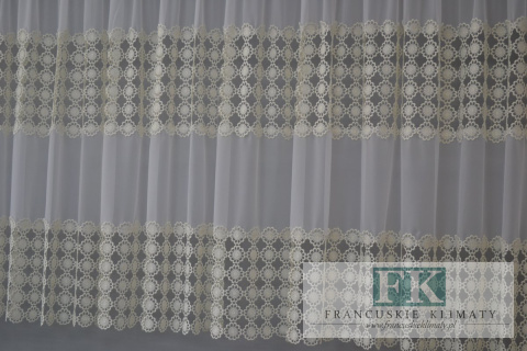 FIRANA ŻORŻETA GIPIIURA 400/130 , PROWANSJA , SHABBY CHIC
