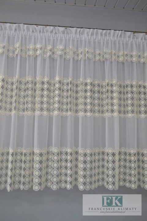 FIRANA ŻORŻETA GIPIIURA 400/130 , PROWANSJA , SHABBY CHIC