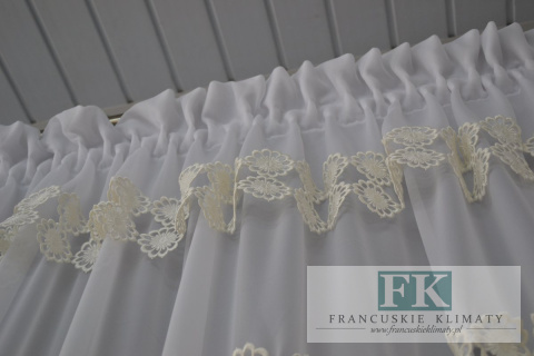 FIRANA ŻORŻETA GIPIIURA 400/130 , PROWANSJA , SHABBY CHIC