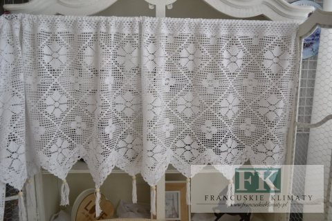 METRAŻ ZAZDROSTKA w metrażu , babcine robótki BAWEŁNA wys 60 cm