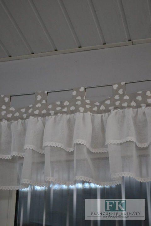 ZAZDROSTKA 100/35 BATYST BAWEŁNA SZELKI ROWANSJA , SHABBY CHIC , VINTAGE
