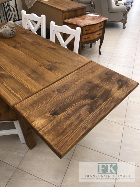 LITE DREWNO ! STÓŁ rozkładany PROWANSJA RUSTIC BOHO VINTAGE