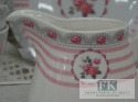 KOLEKCJA PINK ROSES MLECZNIK poj. 250ml. styl francuski, shabby, vintage