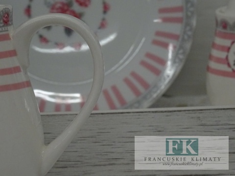 KOLEKCJA PINK ROSES MLECZNIK poj. 250ml. styl francuski, shabby, vintage