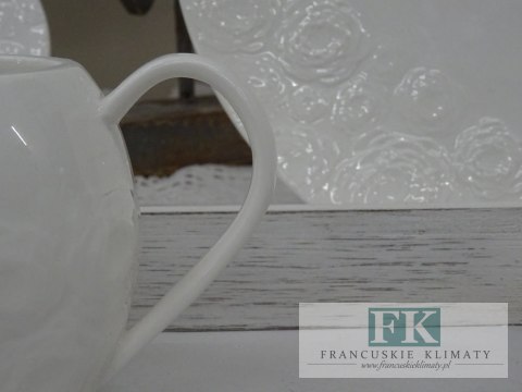 KOLEKCJA RUBELLA CUKIERNICA+MLECZNIK wys. 12 cm styl francuski, shabby, vintage