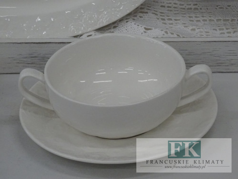 KOLEKCJA RUBELLA BULIONÓWKA ZE SPODKIEM poj. 350 ml styl francuski, shabby, vintage