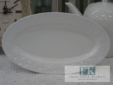 KOLEKCJA RUBELLA PÓŁMISEK dł. 29 cm styl francuski, shabby, vintage