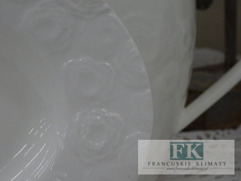 KOLEKCJA RUBELLA PÓŁMISEK dł. 29 cm styl francuski, shabby, vintage