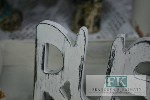 NAPIS RUSTIQUE WYS 10 CM DREWNIANY OZODBA